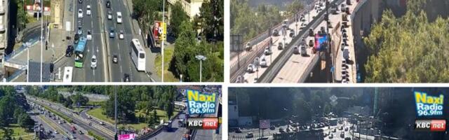 Direktno sa ulica Beograda: Mostovi prohodni, a evo gde je gužva (FOTO)