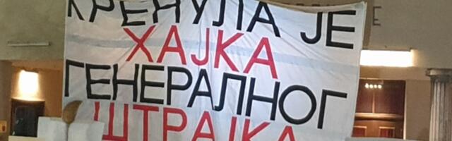 Studenti u blokadi u Srbiji pozvali građane na 'opštu građansku neposlušnost'