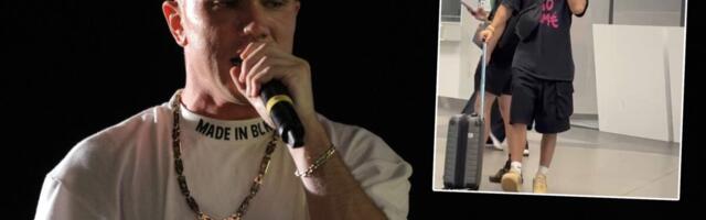 NIKOLIJE NI NA VIDIKU! Relja Popović sam na aerodromu, izraz njegovog lica sve govori: Pogledajte šta je usnimio naš reporter (VIDEO)