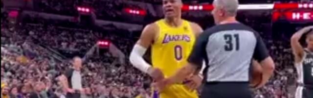 VESTBRUK POBESNEO! Pao na provokacije navijača koji ga je prozivao zbog "cigli" /VIDEO/