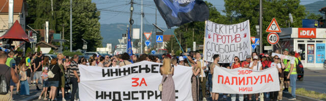 Protest studenata tehničkih fakulteta u Nišu – obeleženo šest meseci od tragedije u Novom Sadu