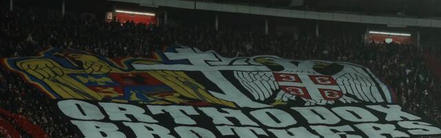 Zvezda saopštila koliko navijača je bilo na stadionu po kiši i hladnom vremenu