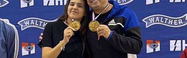 Srbija ima budućnost u streljaštvu: Bratanica Damira Mikeca osvojila zlatnu medalju