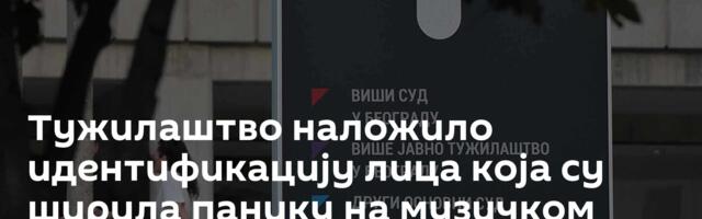 Тужилаштво наложило идентификацију лица која су ширила панику на музичком фестивалу у Београду