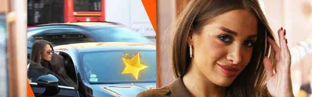 Bivša Dačićeva snajka uhvaćena sa misterioznim momkom! Došao po Milicu u crnoj limuzini (FOTO)
