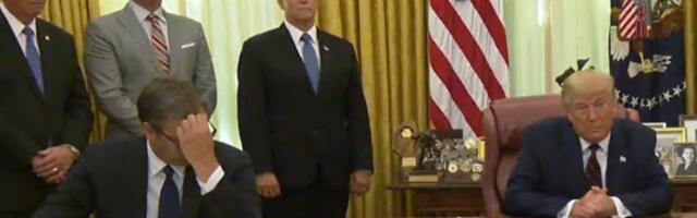 Vučićev istorijski blam u Vašingtonu ponovo zapalio mreže (VIDEO)