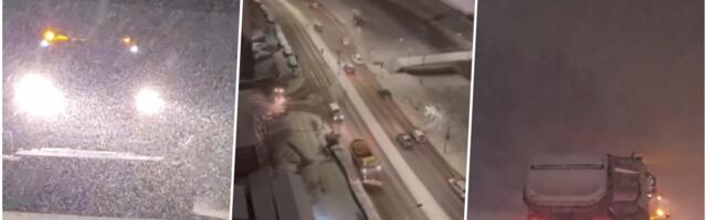 SNIMCI I SLIKE KOJI POKAZUJU SVU SNAGU SNEŽNE VEJAVICE KOJA JE OKOVALA SRBIJU Evo kakva je trenutna situacija! Prekriveni putevi, zavejan "Miloš Veliki"