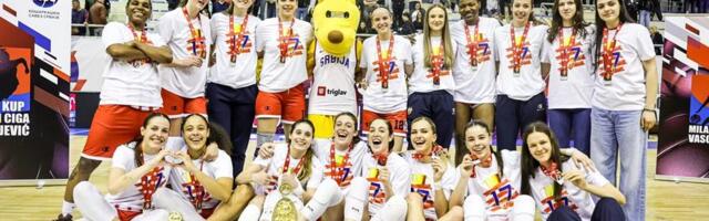 Košarkašice Crvene zvezde osvojile Kup Milan Ciga Vasojević! Rivala pobedile sa 60 poena razlike!
