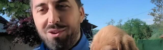 Ovo je mašinovođa Milan koji je spasio štene: Odlučio je da je UDOMI, a kuca je dobila NAJLEPŠE IME! (FOTO)