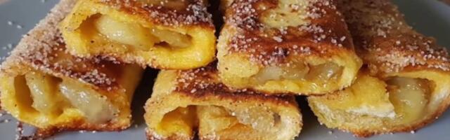 Ljudi su oduševljeni receptom za pitu od banane - kore menja hleb, a sprema se za nekoliko minuta