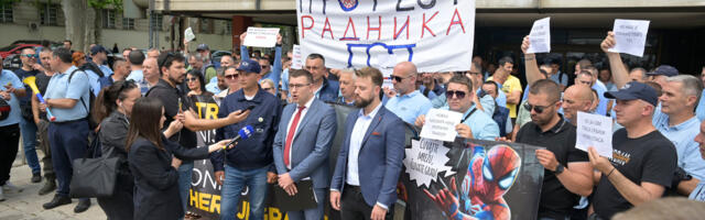 Danas novi protest sindikata GSP ispred sedišta gradonačelnika Beograda