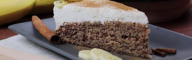 Banana čizkejk: Sočan kolač koji spaja omiljeni čizkejk i mirisni banana-bread