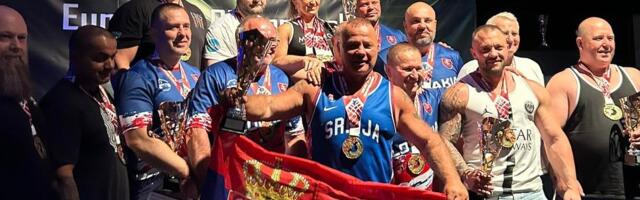 SRPSKA SNAGA! Živorad Marković evropski šampion u bench pressu: Do zlata sa impresivnih 230 kilograma