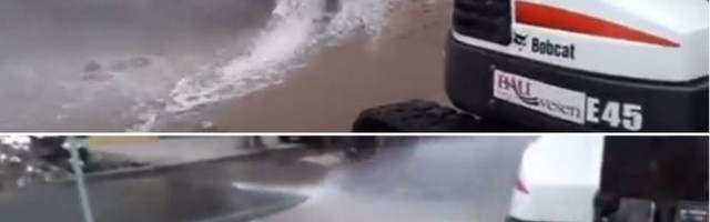 "NOVA FONTANA" U Dušanovoj ulici kolaps! (VIDEO)