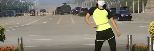 Fitnes instruktorka slučajno snimila državni udar