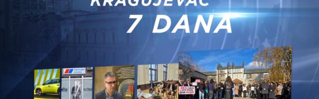 InfoKG 7 dana: Desetine "Panda" na dan, prosuta farba, novi dekan FILUM-a, prvo "DA" u novoj Gradskoj kući, blokada Rektorata...