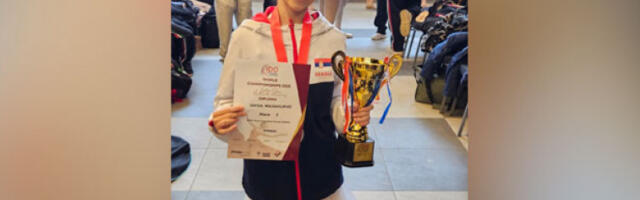 ​Сребрна медаља за Софију Милисављевић