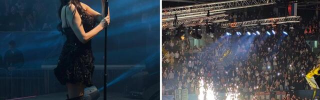 Ceca napravila spektakl u Zrenjaninu: Publika u krcatoj dvorani peva u glas, a vatromet je raspametio sve