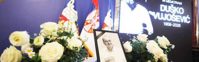 Sahrana Duška Vujoševića, potresne scene na Novom groblju