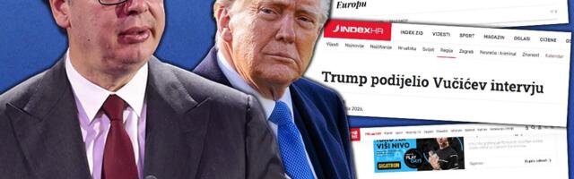 VUČIĆ I TRAMP GLAVNE VESTI U HRVATSKIM MEDIJIMA: Komšije ne prestaju da pišu o potezu predsednika SAD i odnosu dvojice državnika!