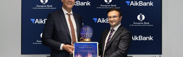 AikBank osvojila EBRD priznanje za najaktivniju partnersku banku u Srbiji