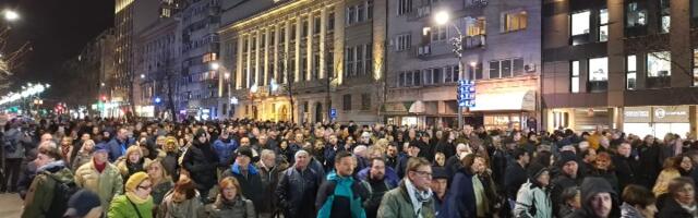 U Rekovcu održana šetnja za podršku studentima uz skandiranje: Svi na ulice