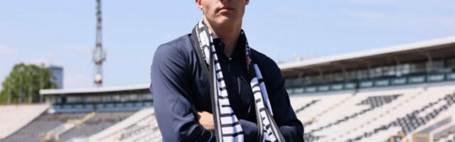 DEČKO KOJI JE OSVOJIO SRCA SVAKOG NAVIJAČA PARTIZANA: Proslavio gol kao Andrija Delibašić, pa progovorio o emociji prema njemu!