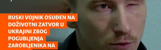 Ruski vojnik osuđen na doživotni zatvor u Ukrajini zbog pogubljenja zarobljenika na frontu