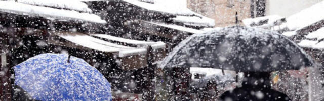 Обилан снег прекрио Сарајево
