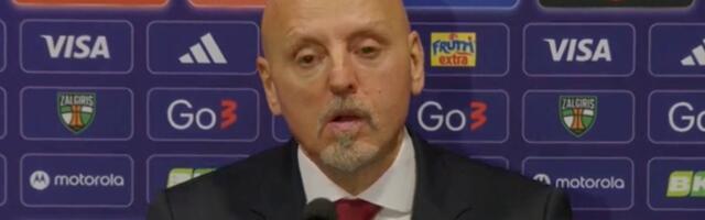 Saša Obradović prozvao košarkaše Zvezde posle bruke u Litvaniji: "To je dobro pitanje, ko god..."