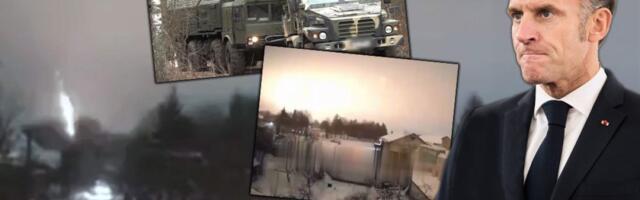 (VIDEO) Šok iz Rusije za Makrona! Izletelo je iz oblaka i jezivom brzinom se zakucalo u tlo - u trenutku mu se javilo...