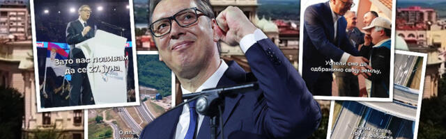 "27. JUNA ORGANIZUJEMO SUSRET LJUDI KOJI VOLE NAŠU OTADŽBINU" Predsednik Vučić pozvao građane na veliki skup u centru Beograda