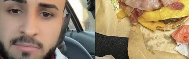 Musliman "povraćao danima" nakon što je pojeo Burger King obrok pun slanine