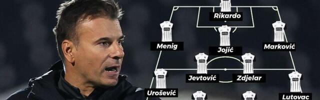 PARTIZAN – TIM ZA FAJENORD: Stevanovićev prvi start u Evropi, Lutovac opcija za desnog beka