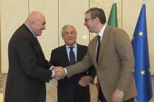 Дачић и Тајани о ситуацији на КиМ: Једнострани потези не воде решењу