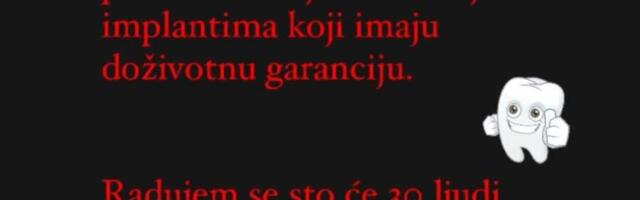 Besplatni zubi za Nišlije od članice glavnog odbora SPS-a Ane Grozdanović