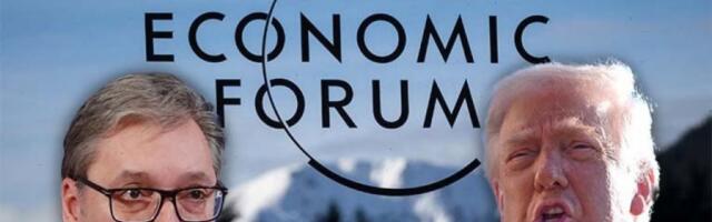 SRBIJA MEĐU VLADARIMA SVETA! Vučić u Davosu u krugu moćnika: Sedi rame uz rame sa Trampom dok se kroji sudbina planete!