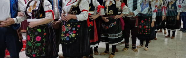Folkloraši Udruženja penzionera u Kumanovu