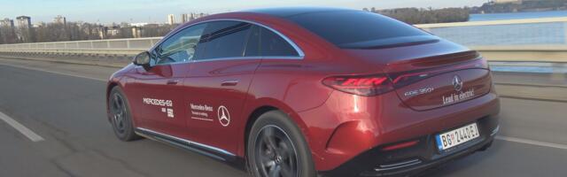 Test Mercedes EQE 350+