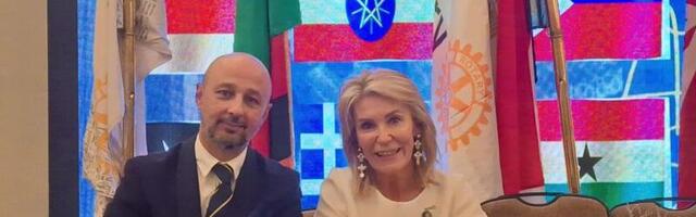 Guverner Rotari Distrikta za Srbiju i Crnu Goru Aleksandar Radojičić učestovao na Afričkom mirovnom forumu