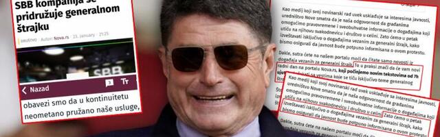 HOĆE KAKE, NEĆE KAKE! Nova S, juče: U petak štrajk, ne radimo! NOVA S, danas: Štrajk ipak od sedam sati, da uberemo neki klik na Noletu!