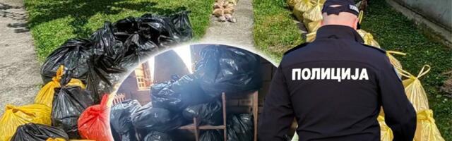 Sakrio 15 kg duvana u magacinu: Uhapšen muškarac iz Berana