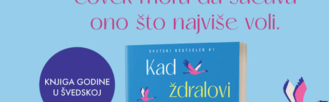 Međunarodni bestseler broj jedan i knjiga godine u Švedskoj: „Kad ždralovi polete na jug“
