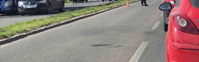 Udes u Lepeničkom bulevaru