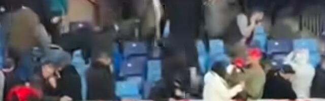VIDEO: Tuča navijača pred finale Kupa Srbije