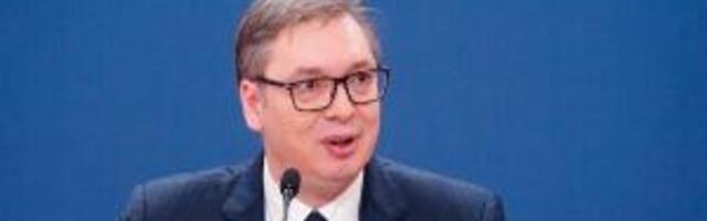 Вучић се састао са Лајчаком у Давосу