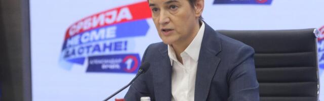 Ana Brnabić: Nije „istorijska izborna krađa“ nego alibi za poraz