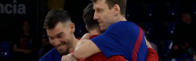 Srdačan pozdrav Kalinića i Veselog pred početak utakmice