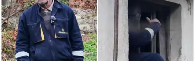 "Kad imam da jedem - imam, kad nemam ćutim": Potresna sudbina Mijaila - u kuću koja preti da se sruši ulazi kroz prozor, vrata više ne postoje