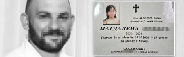 Cela Srbija plače za Magdalenom (5): Poznato kada će biti sahranjena devojčica koju je otac pokušao da spase iz buktinje